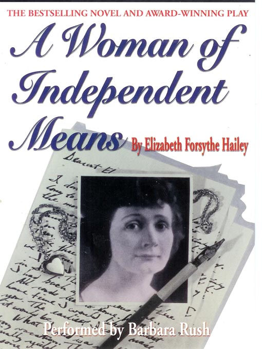 Title details for A Woman of Independent Means by Elizabeth Forsythe Hailey - Wait list